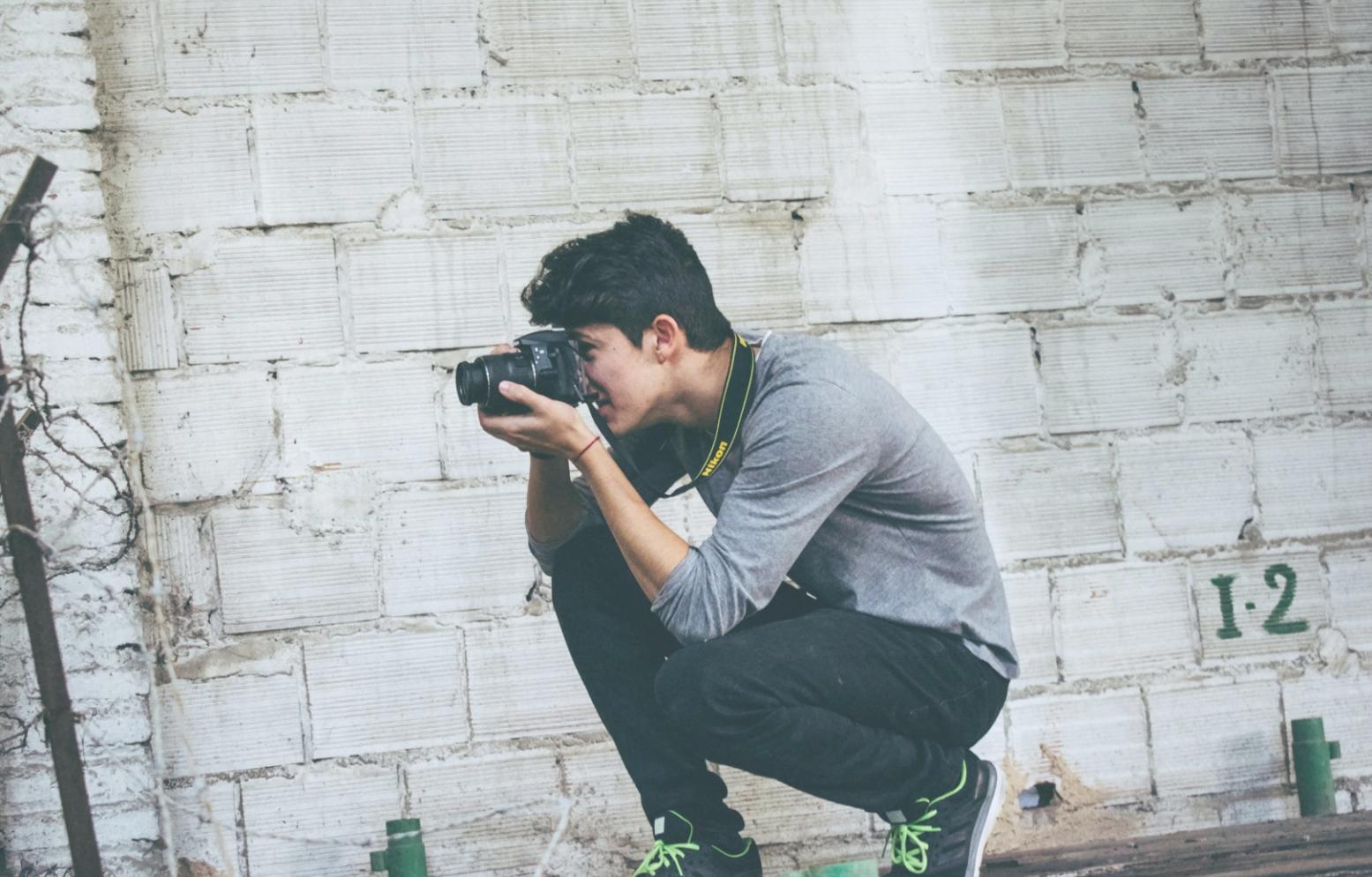 Kreative Fotografie-Session mit modernen Techniken